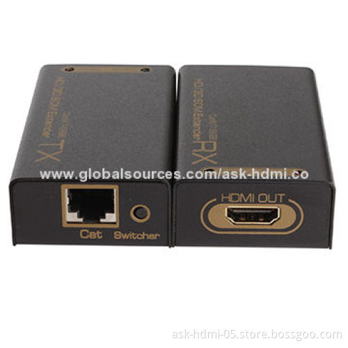 HDMI extender, 60m by cat 5/6m supports 3D